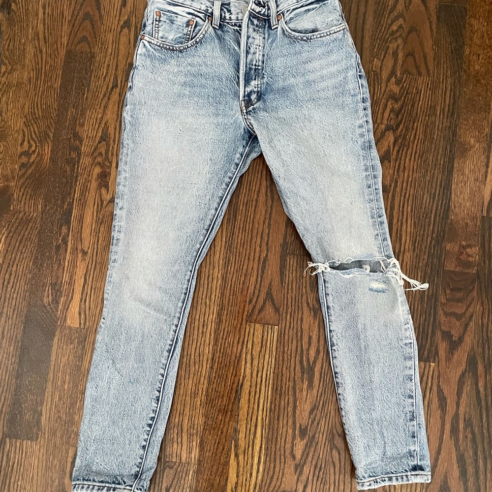 Levi's White Oak Cone 501S Jeans
